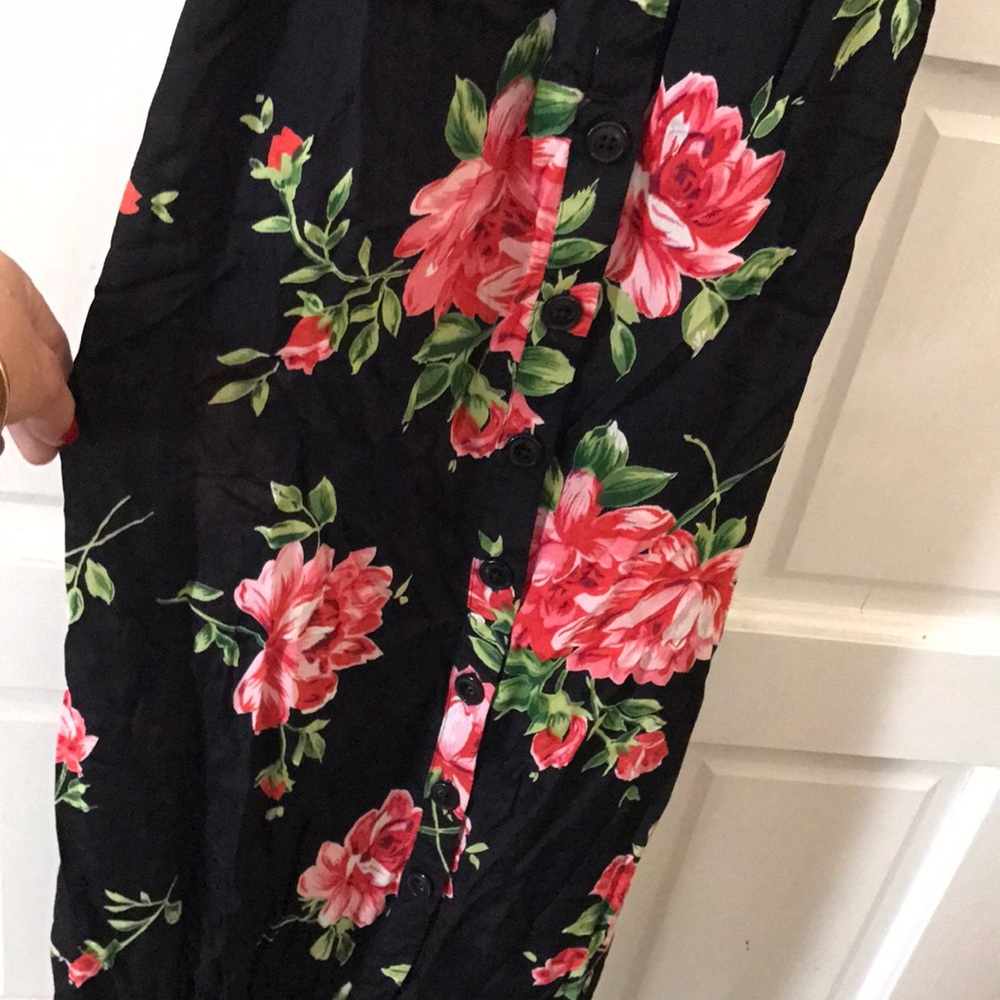 🌹🖤Beautiful Viscose ❣️🖤Top Shop Maxi Dress - Picture 3 of 4